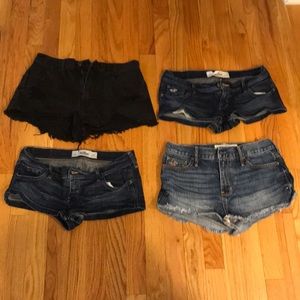 4 Hollister Shorts